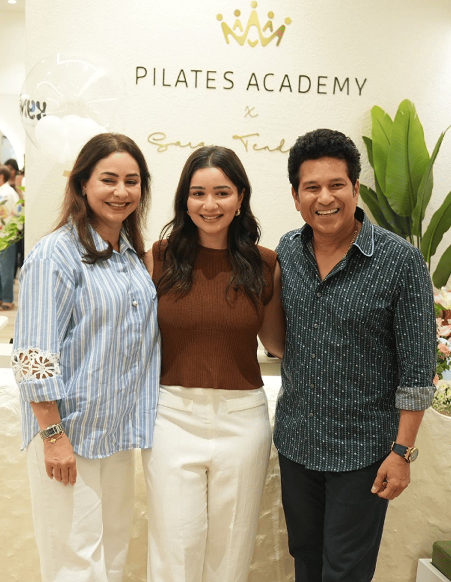 Sachin Tendulkar training at Pilates Academy Andheri
