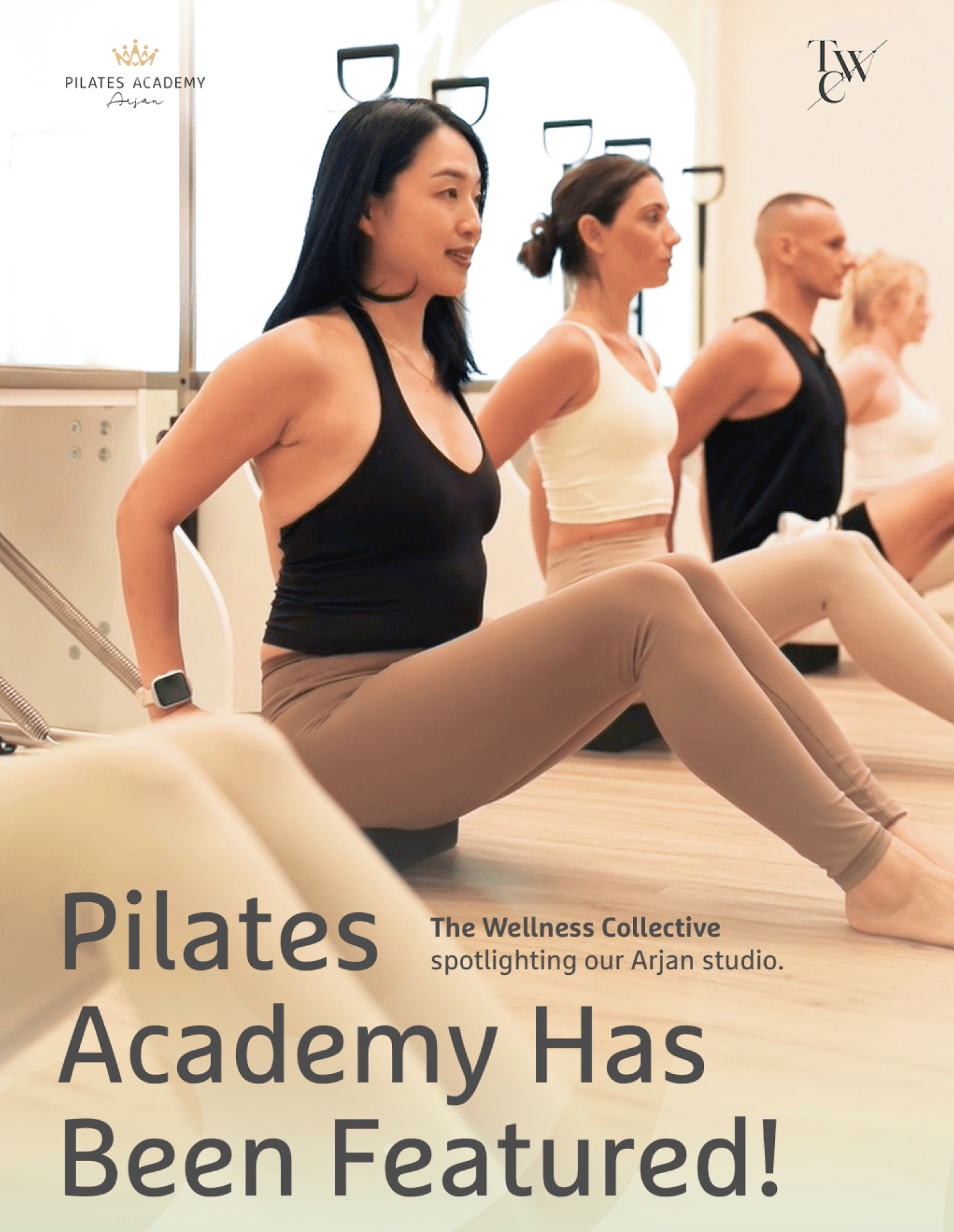Pilates Academy studio featured by The Wellness Collective